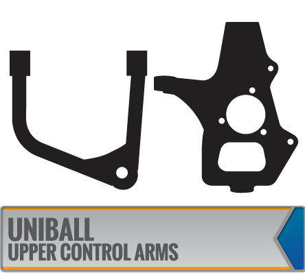 UNIBALL UPPER CONTROL ARMS