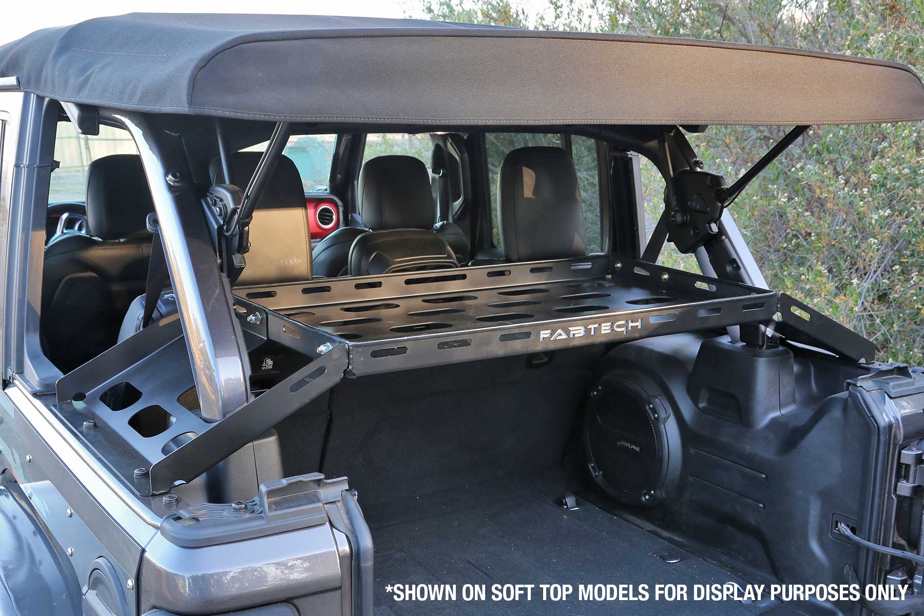 2020-23 Jeep Wrangler JL 4WD [Diesel] - Cargo Rack - Fabtech®