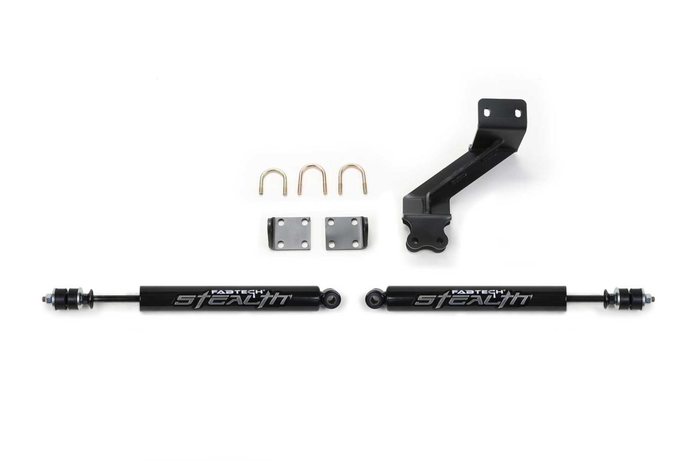 Dual Steering Stabilizer System w/Stealth Shocks FTS8047 Fabtech®
