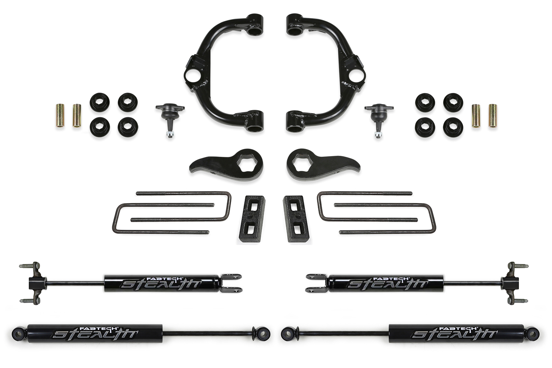 3.5" Ball Joint UCA Lift Kit w/ Stealth Shocks - K1179M